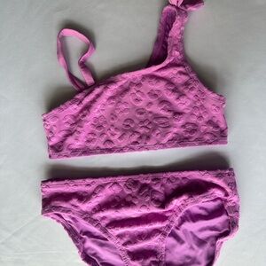 Cat & Jack Purple Textured Intimate Set